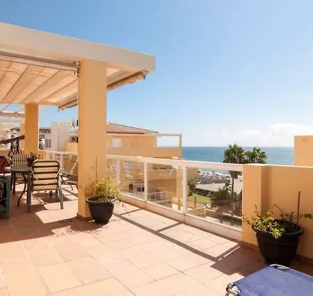 Spectacular Penthouse In Front Of The Sea, 200 M2 Terrace - Arruzafa Playa La Cala De Mijas Exterior photo